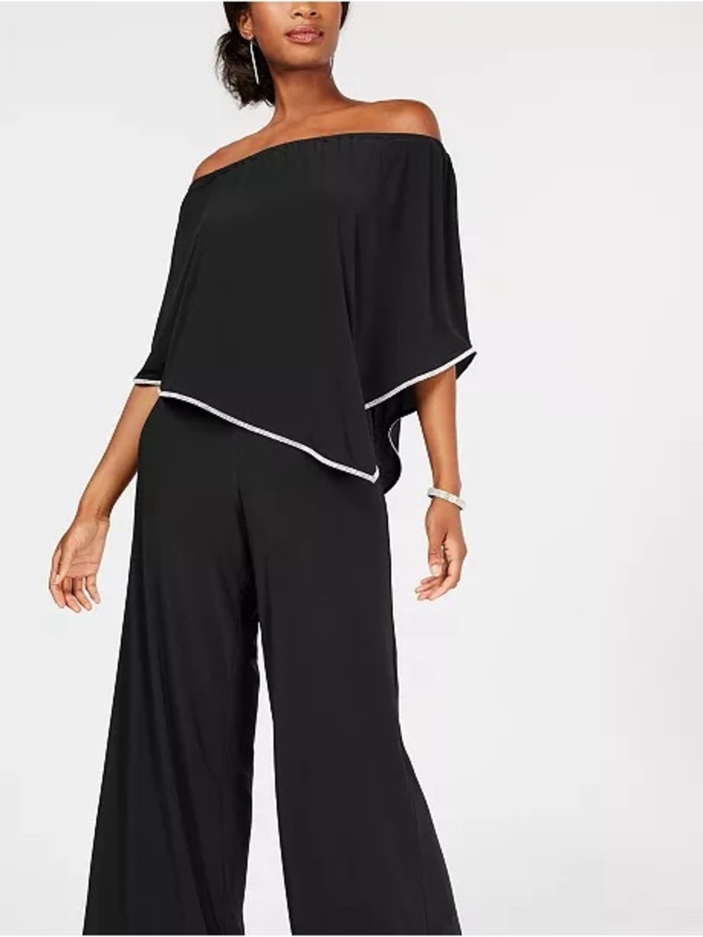 MSK off-the-shoulder jumpsuit NWOT 1X
